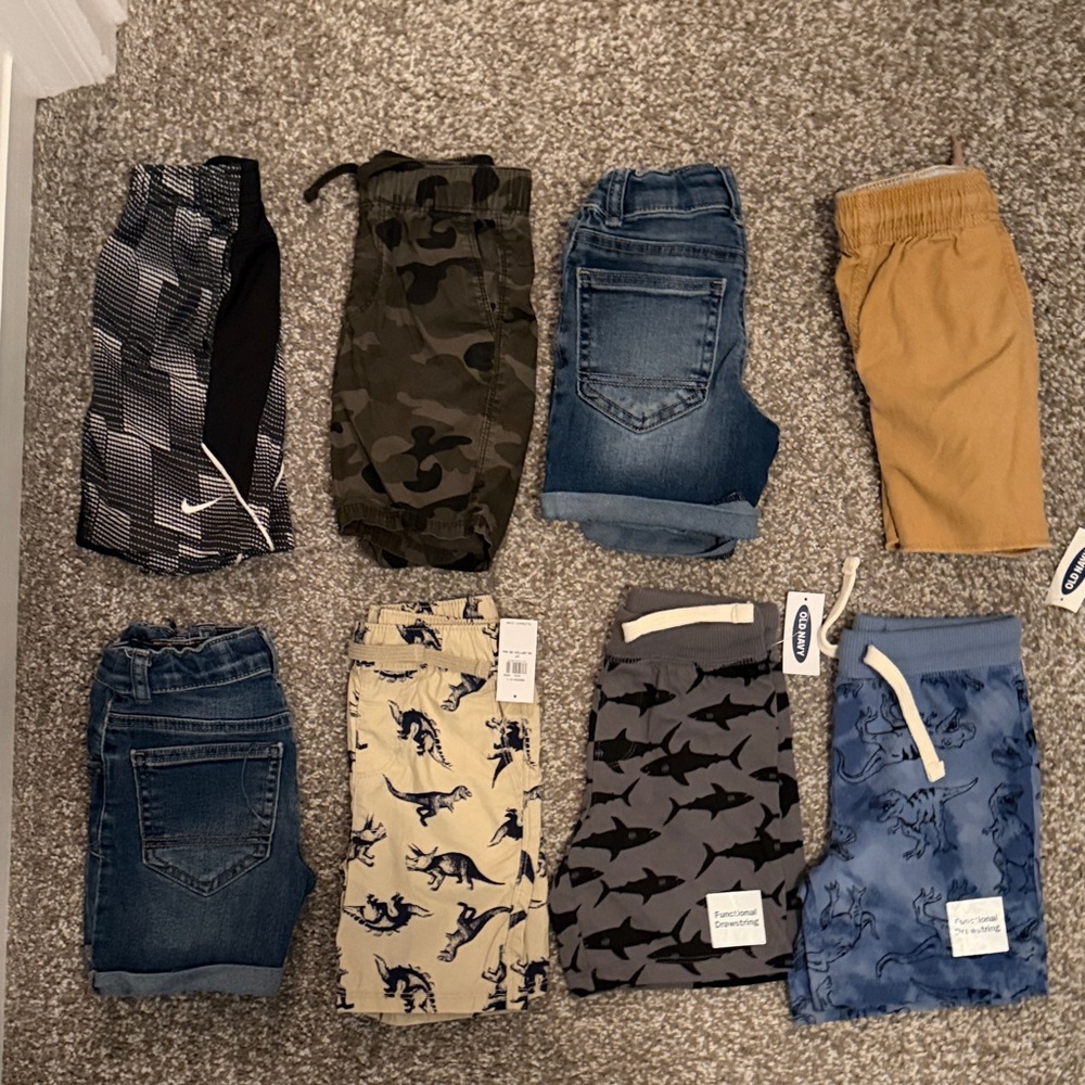 Boys 3T Short Set - 8 pairs